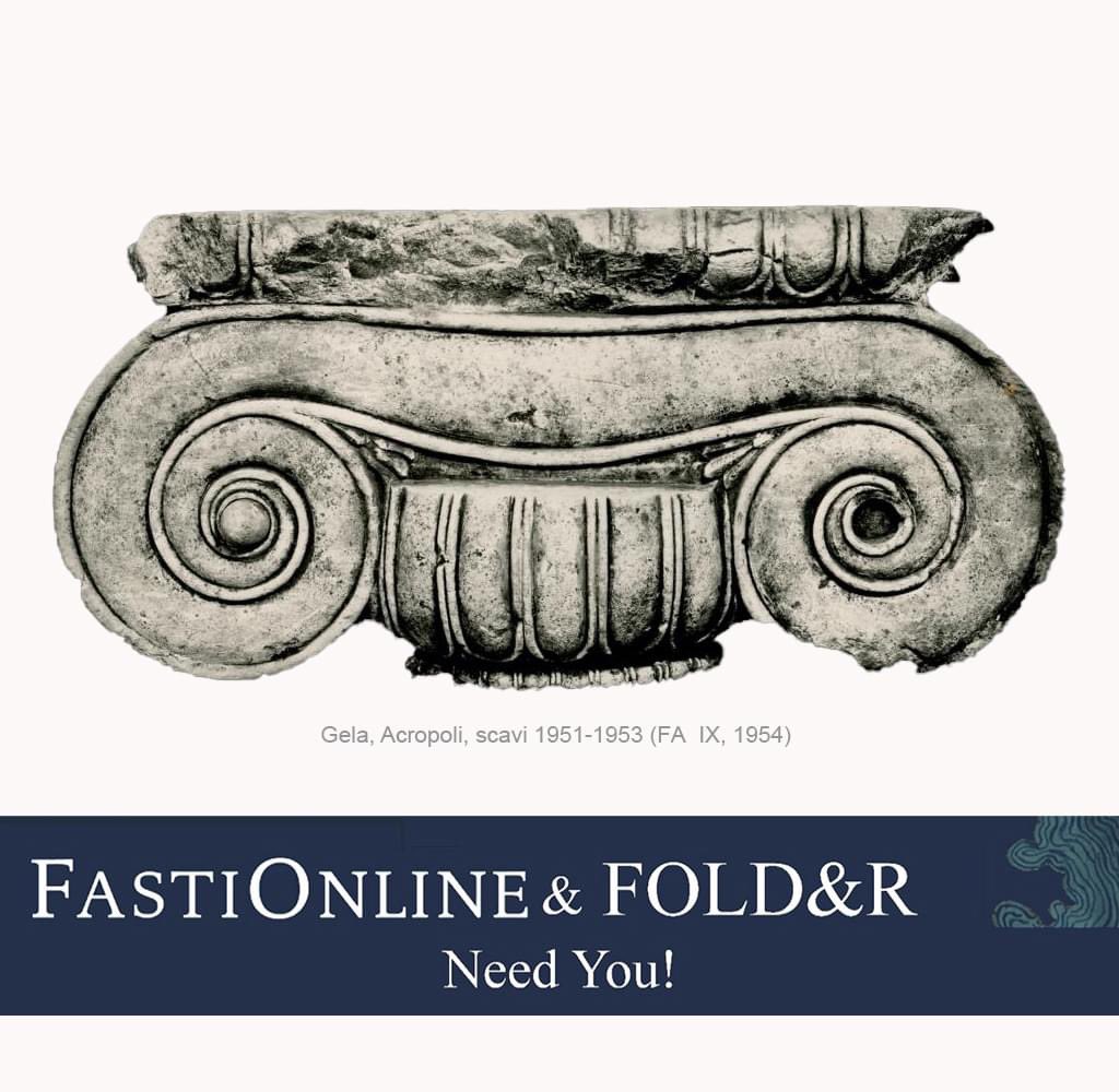 📣For 20 years <a href="/fastionline/">Fasti Online</a> has helped your research. We are thus at serious risk of collapse unless we raise the € necessary to keep the project going through 2024.

🙏🏼 RT and go to bit.ly/44nmrEg
Add “for Fasti Online” in the note