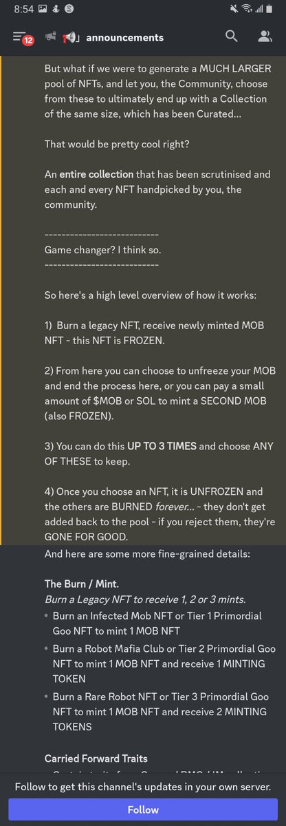 Thecryptdr's tweet image. If you are not in the @mobstudios_ diacord server then you missed the the great @TheGentlemonke annoucement. This will not be a game changer but this will revolutionize this industry. Here it is 👇👇