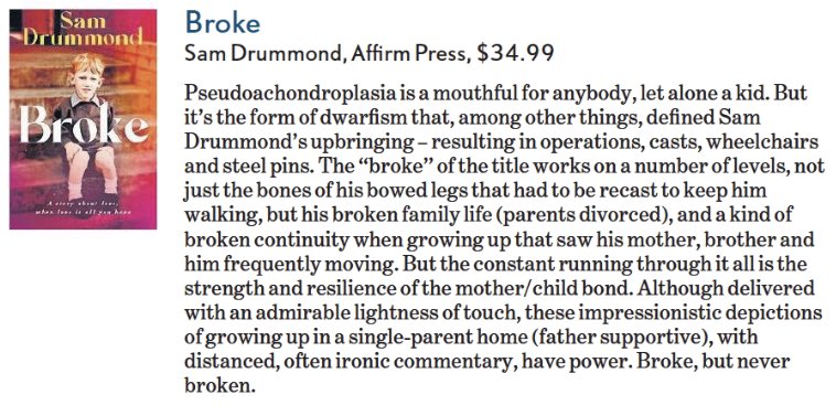 samdrummond's tweet photo. Nice to appear in “eight books to read” in this week’s Spectrum 🥰 https://t.co/Mb3gWlEJ3a