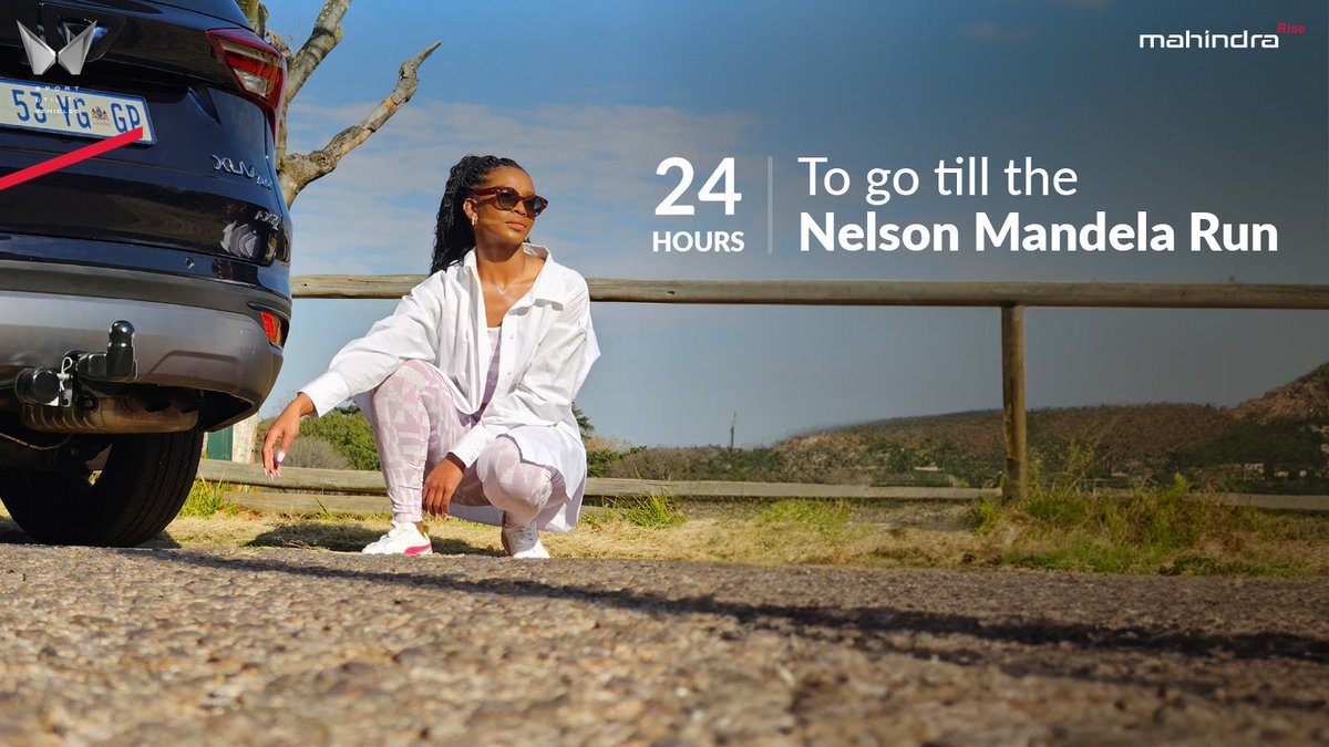 Only 24 hours to go until the Nelson Mandela Run, in proud partnership with Mahindra SA! 🚙 🏃‍♂️

Race starts at 08:00 📅
16 July 2023, Nelson Mandela Day 📍
Houghton Primary School, 1st Ave, Houghton Estate, Johannesburg, 2198 

May the best runner win this #MandelaDay! 🌍