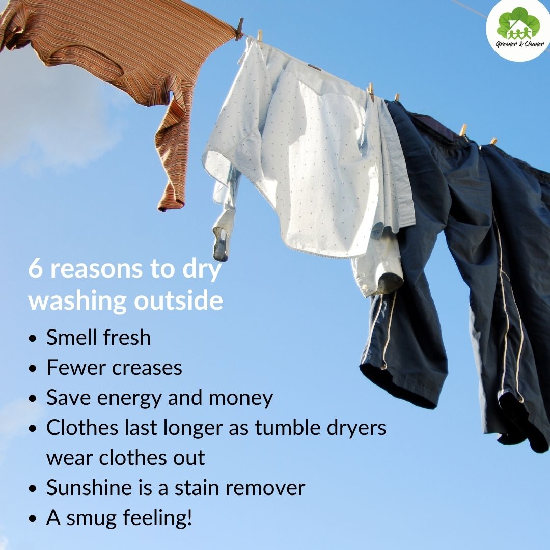 GreenercleanerB's tweet photo. The great British weather doesn't always play ball, but as well as saving money and energy, here are tips for drying washing outside.
#LiveGreener #ChangeStartsHere #JoinTheJourney #CleaningTips #SustainableLiving #WaysToSaveMoney #BritishWeather #ClimateChange https://t.co/yx2dI6FITq