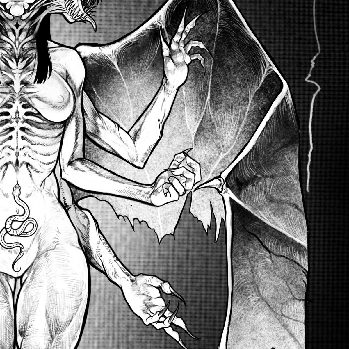 Dievartx's tweet photo. Almost finished, here are some screenshots so you can see the little details of this commission.
I still need to draw the borders 😸
#digitalart #commissionart #drawing https://t.co/z8LWS5WZEI