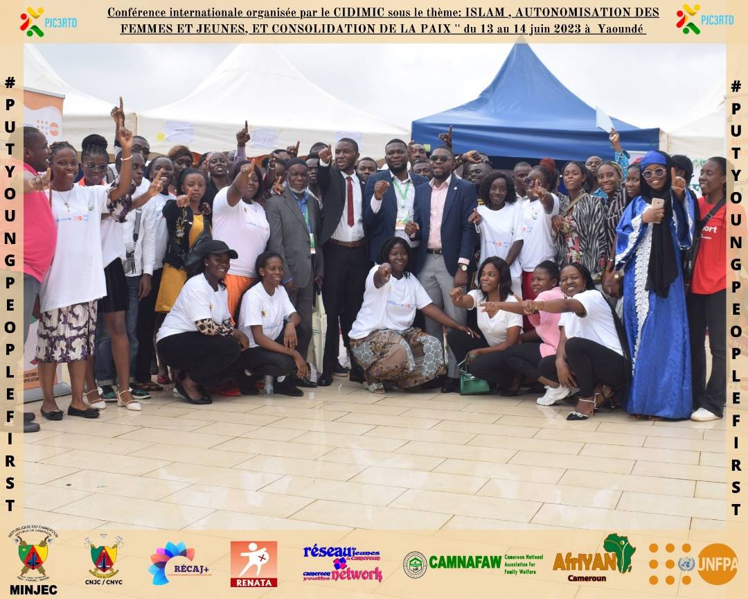 MoboungPrudence's tweet photo. Conférence  internationale organisée par 
#CIDIMUC sous le thème :
Islam , autonomisation des femmes et  des jeunes et Consolidation de la paix

#UNFPA
#AfriYAN https://t.co/gvycYWMMK9