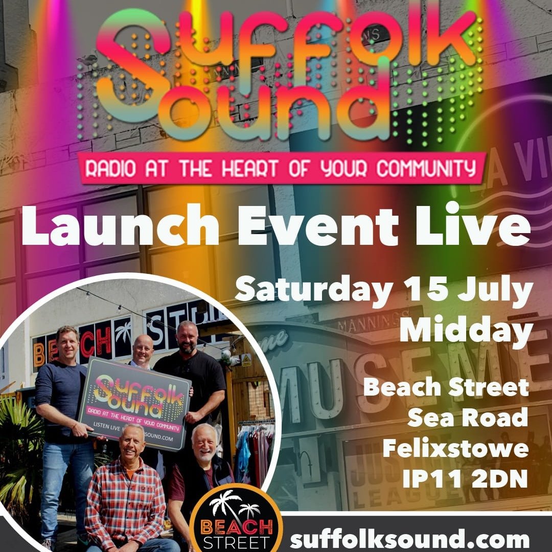 Suffolk_Sound's tweet photo. Hey, who is coming to the Water Fountain β² at midday to witness Suffolk Sound launch π»π? !
Don't miss it, come on down π
#LaunchDay15thJuly
#Felixstowe #Radio https://t.co/kOdb9xxE2I