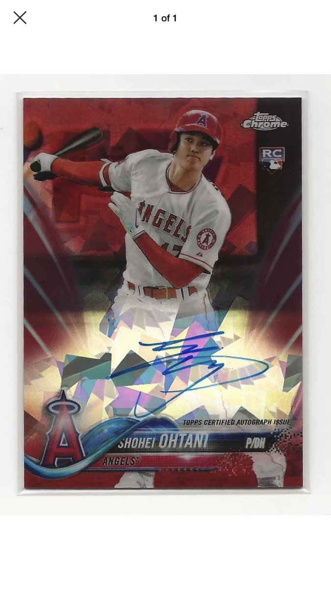 TryingtoGrind's tweet photo. @ericwhiteback @Topps I bought 10 and pulled this???  Sold it in 2018 so it paid for the boxes https://t.co/4p8HqfgTqP