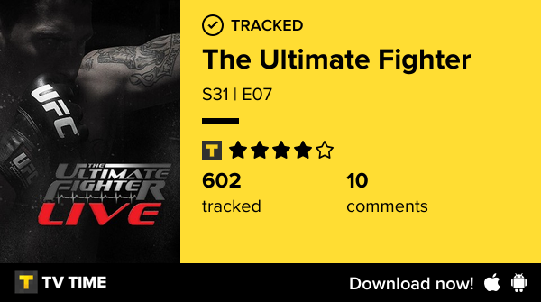 VibooD's tweet photo. I've just watched episode S31 | E07 of The Ultimate Fighter! #ultimatefighter  https://t.co/nn5Aog3Exh #tvtime https://t.co/mXvAlQgxdj