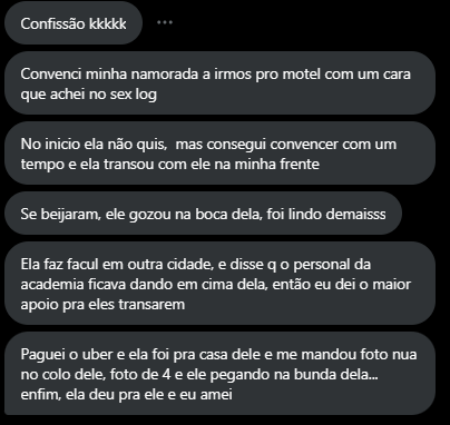cucktest's tweet photo. confissoes na dm -> cuck revelando convenceu a sua namorada a transar com outro na sua frente e que no inicio não foi fácil, mas no final conseguiu e assistiu ela com porra de outro macho na boca...ela depois não parou mais/ meus parabens e bem vindo ao clube dos corno mansos https://t.co/OMugLbl7QI