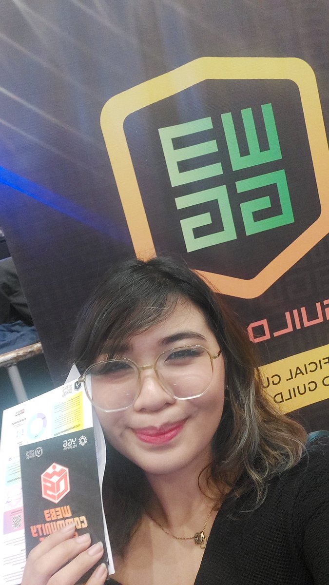 GieJoyce's tweet photo. At Web3 Community Summit @w3ggofficial @YGGPilipinas https://t.co/V0LVxsIq9v