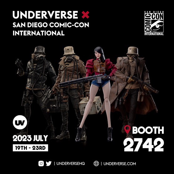 Underverse are excited to return to Comic-Con International: San Diego 2023! UV will have a limited selection of Stock Figures... https://t.co/XP0mO8jaut https://t.co/3O3cRtIECS