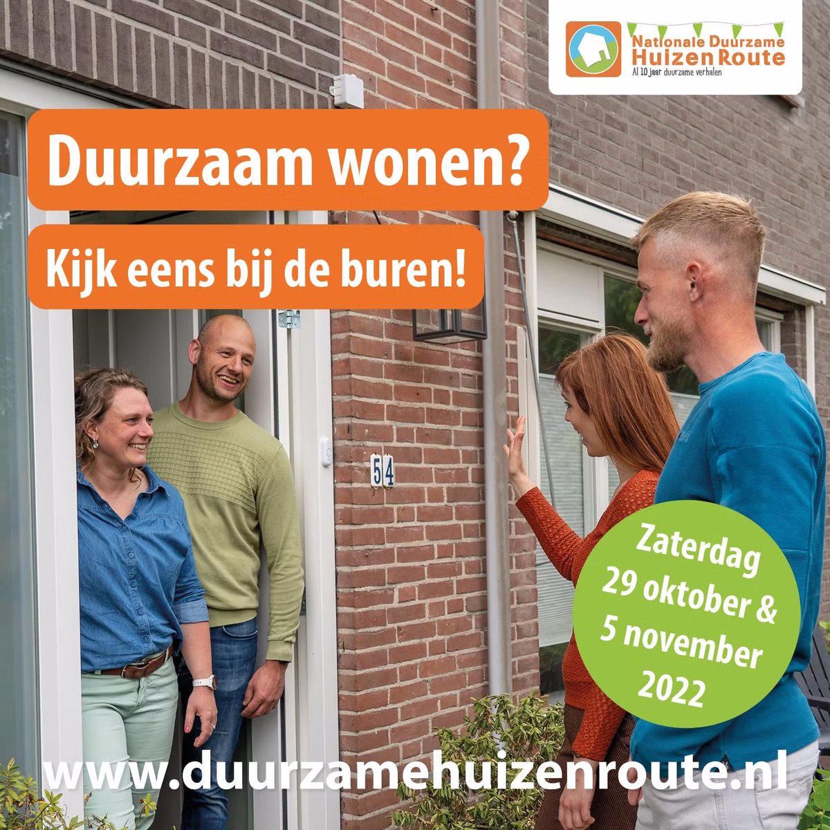 De verkiezing ‘Duurzaamste Huis van Nederland’ is van gestart! Huiseigenaren kunnen vanaf nu hun duurzame huis aanmelden voor de verkiezing. De verhalen van de deelnemers zijn prachtige voorbeelden voor anderen. Meedoen of meer lezen? Kijk op verkiezing.duurzamehuizenroute.nl