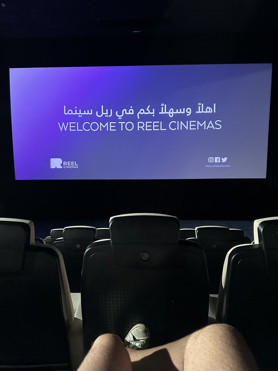 Morning show. Me alone. Just a perfect day #IndianaJones #cinema #reelcinemas #enjoy #moviefreak