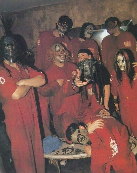 Robert Iler and Slipknot, circa. 2000