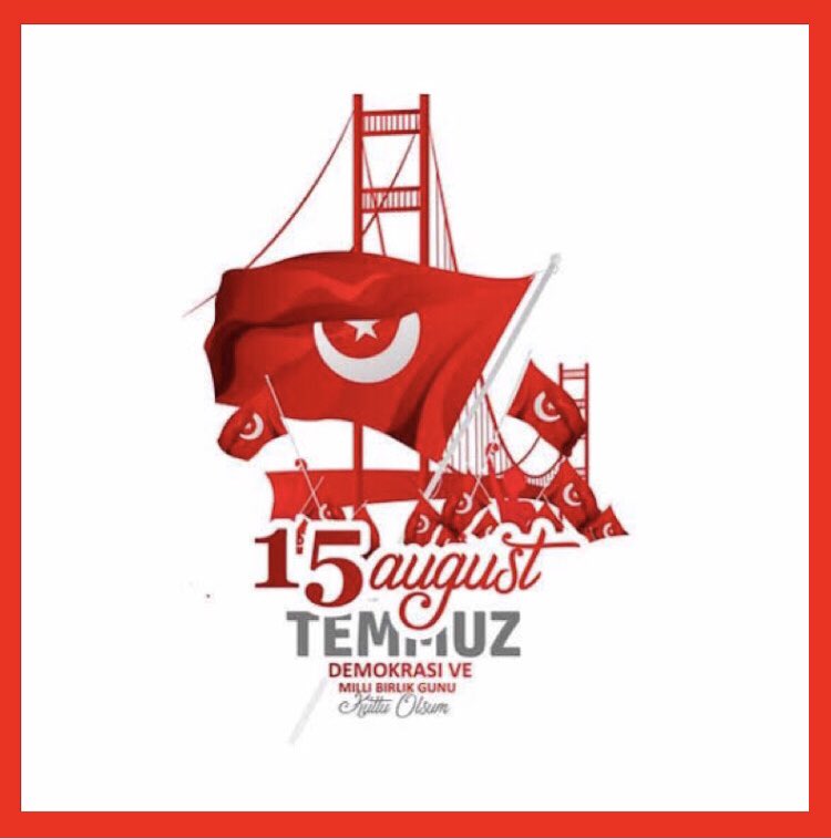 Şehidim ruhun göklerde nöbette, kanın al bayrakla en yükseklerde 🇹🇷

Bu millet demokrasiyi 15 Temmuz'da bütün dünyaya göstermiştir. 

Vatanımız için şehit olmuş 249 şehidimize ve gazilerimize Milletçe ağlıyoruz. Şehitler ölmez Vatan bölünmez.

#15Temmuz2016