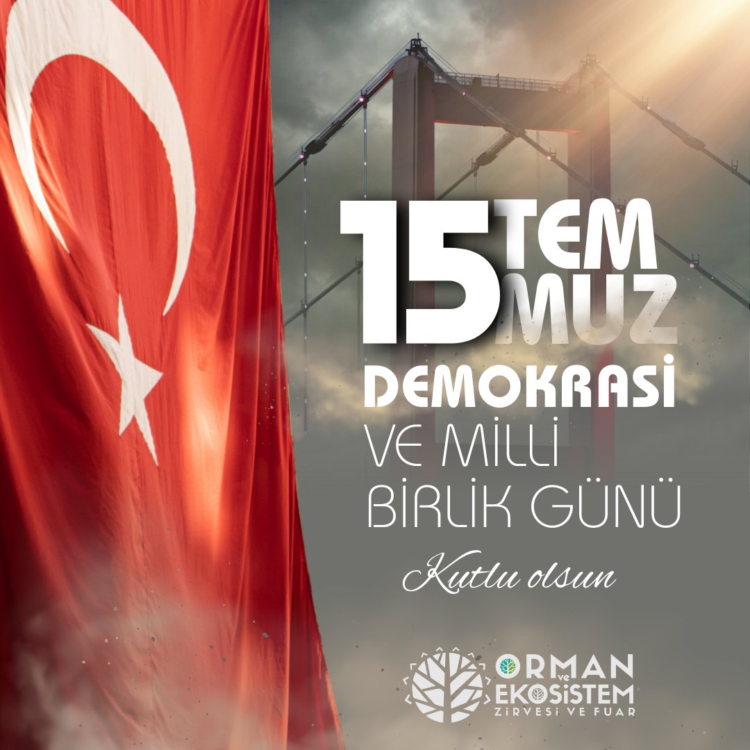 Şehitlerimizi Rahmet, Gazilerimizi Minnetle Anıyoruz. 💙
15 Temmuz Demokrasi ve Milli Birlik Günü Kutlu Olsun!

#15temmuz #15temmuzgecesi #15temmuzdemokrasivemillibirlikgünü #demokrasivemillibirlikgünü #ormanekosistem