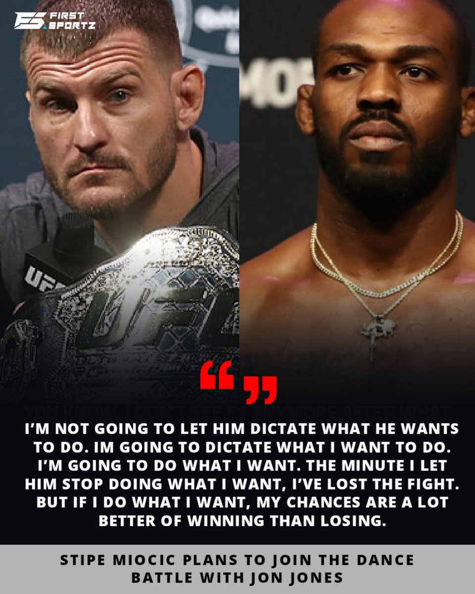 Miocic spoke to Anthony Smith and Michael Bisping on the Believe You Me podcast on YouTube.

#stipemiocic #jonjones #believeyoume #podcast #ufc295 #ufc