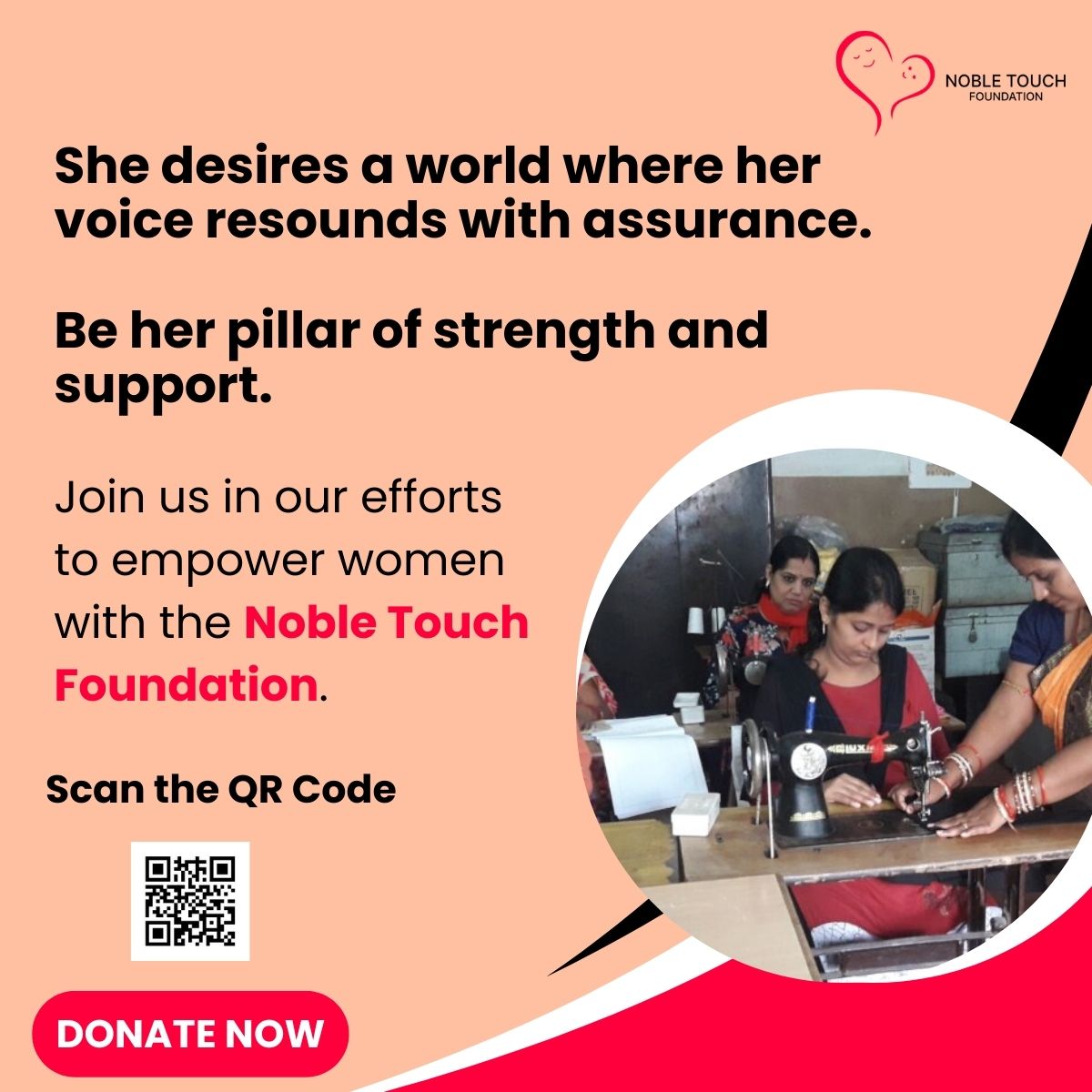 Donate to Support Women to Empower Her Voice. Increase her assurance and boost her confidence.
#EmpoweringWomen #WomenEmpowerment #SupportHerVoice #StrengthInUnity #BreakingBarriers #WomenAchievers #EqualityMatters #InspireChange #WomenLeadership #StandWithHer #GenderEquality