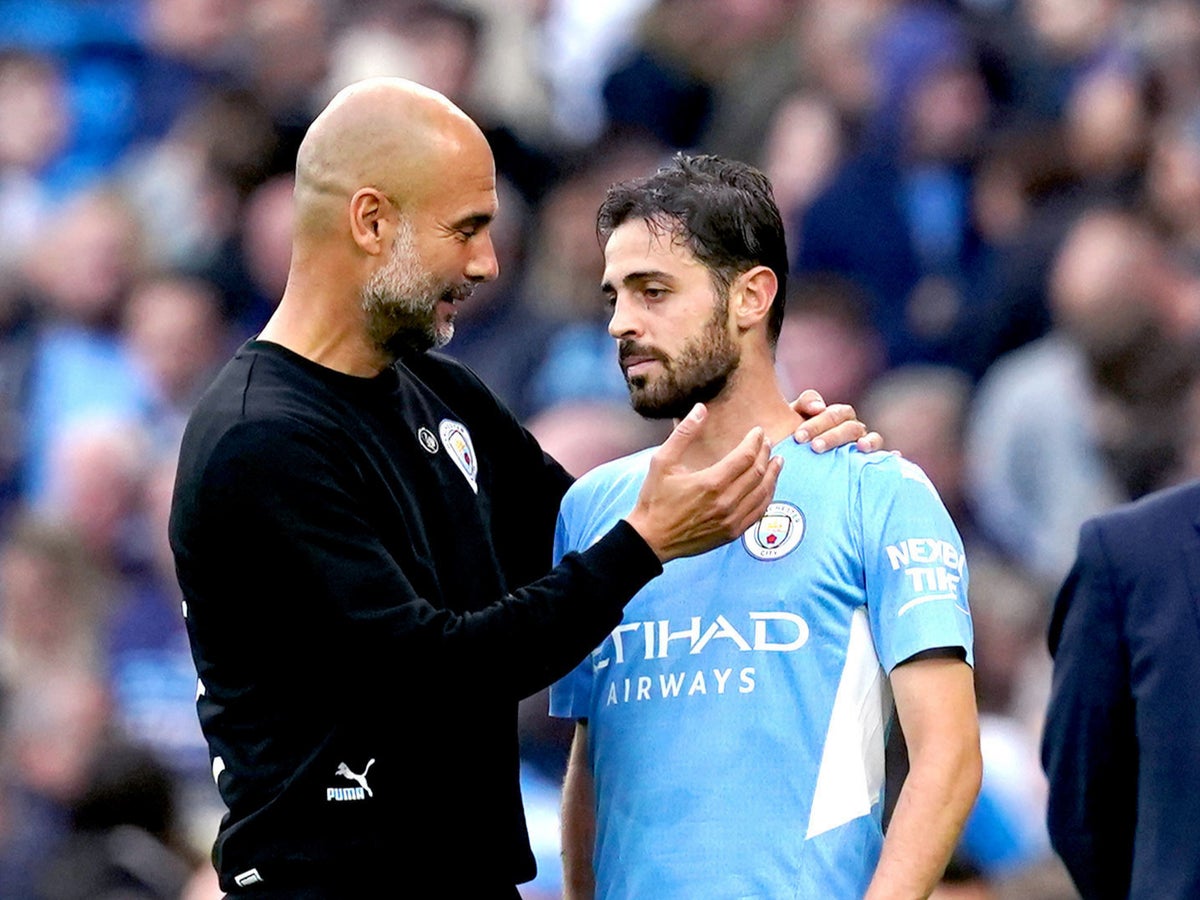 ManagingBarca's tweet photo. 🚨🚨✅| JUST IN: Pep Guardiola has promised Bernardo Silva that he will approve his departure to FC Barcelona, as long as the offer is good.
@martinezferran [🎖️] https://t.co/69yCYgDCTl
