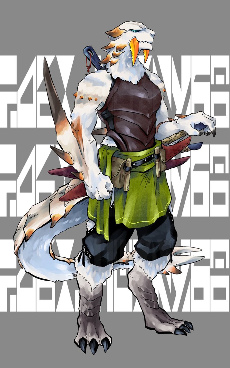 furry solo tail furry male 1boy weapon armor  illustration images