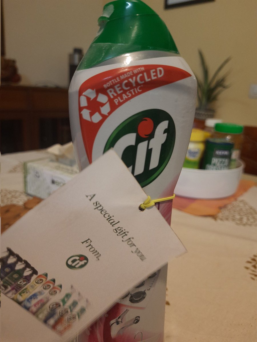 alkasaran's tweet photo. Thank you @Cif for this surprise gift in a recycled plastic bottle that came with daily groceries from @zepto
♻️ https://t.co/5kQeA3pO56