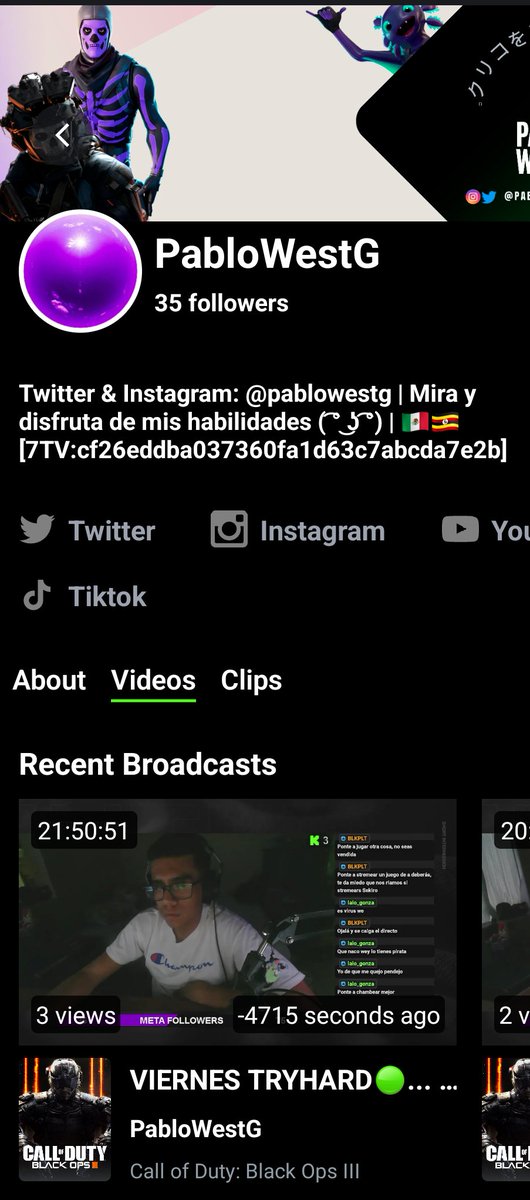 pablowestg's tweet photo. Otra W stream alv genteee, salio Easter Egg de Shadows of Evil otra vez con @AxelGuazo π«‘π₯΅.
#KickStreamers #KickStreaming #BO3 #BOIII https://t.co/UmmT67HWlw