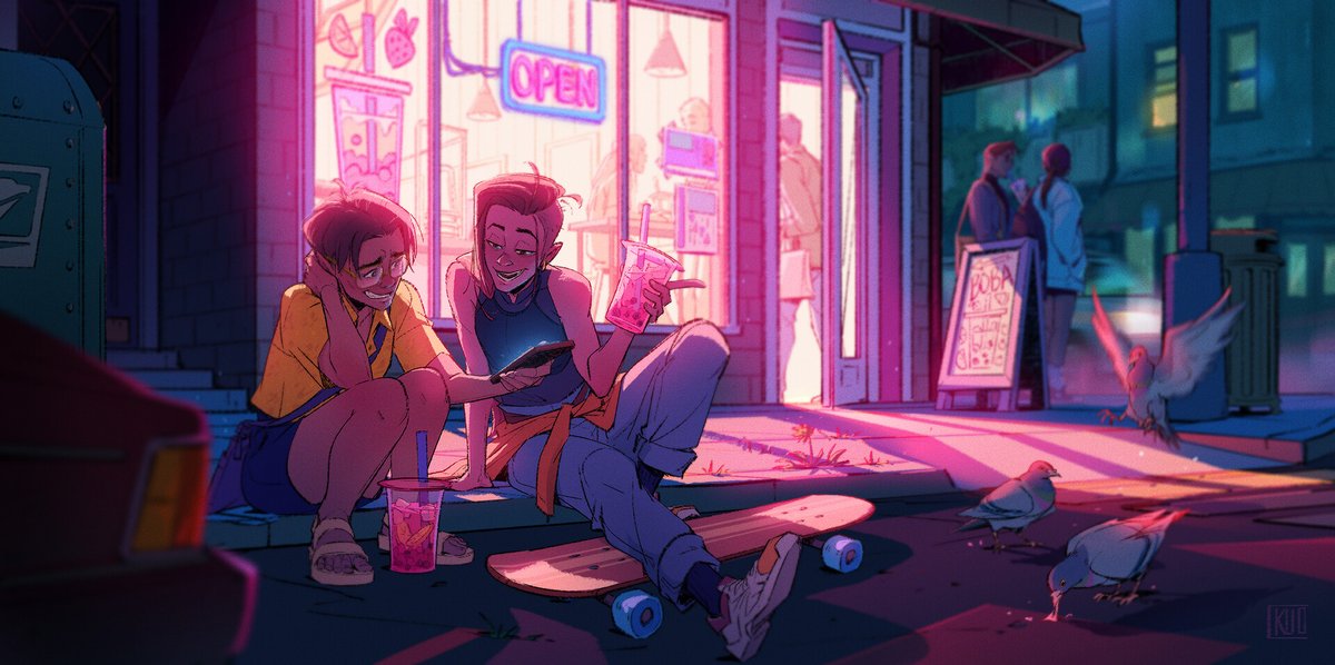 「The Art of Cassey Kuo Gallery and Detail」|IAMAGのイラスト