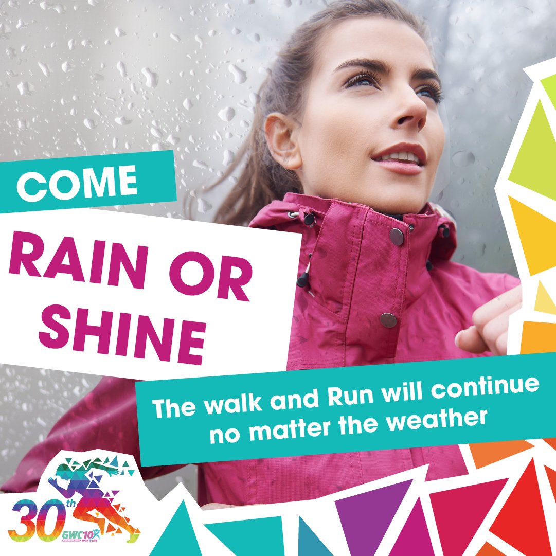 Come rain or shine, it will be a beautiful day, and it's all in aid of a good cause - Young Lives vs Cancer.

See you there! 

For more information, visit gwc10k.com