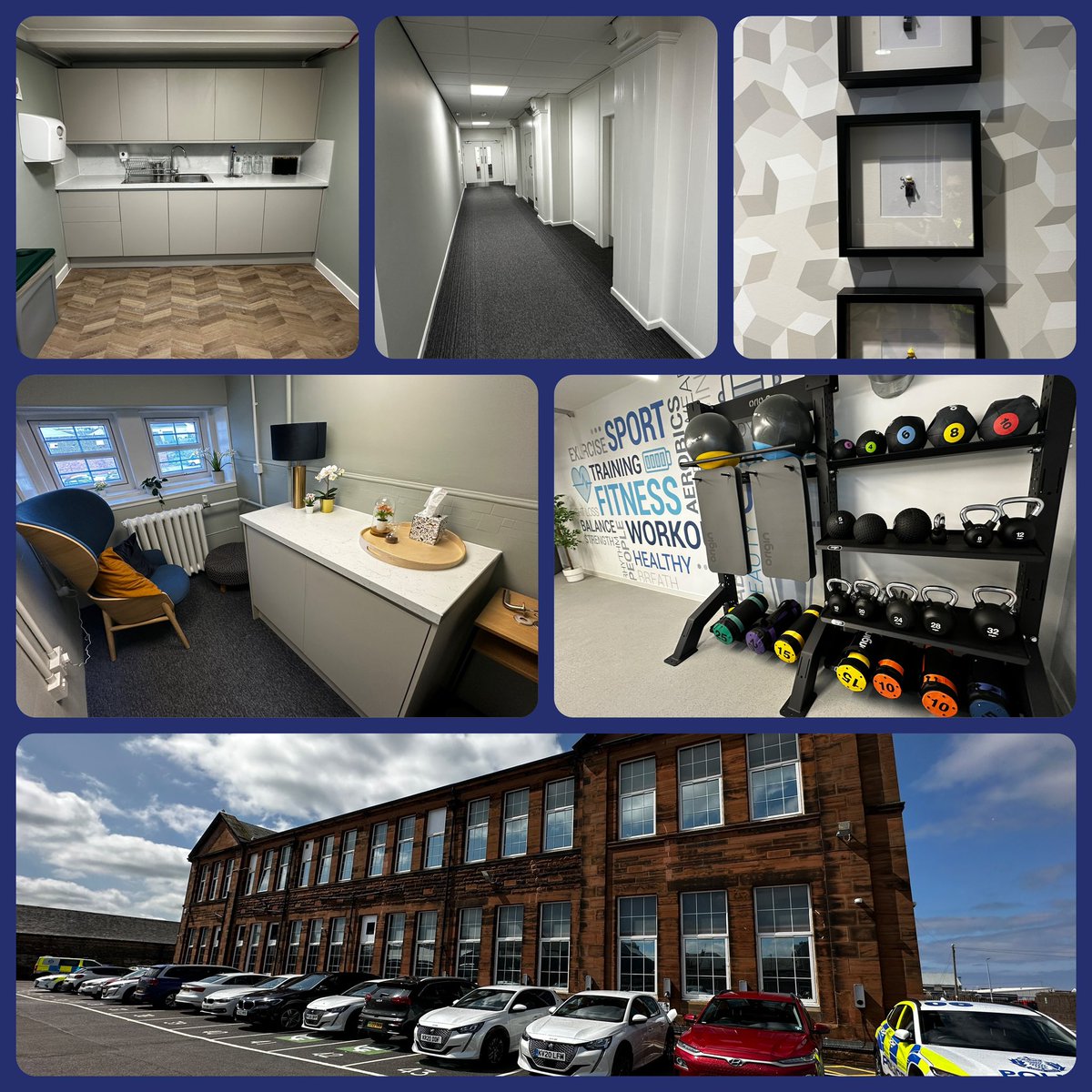 Yesterday was a proud moment as @CC_Livingstone formally opened our new Police Station in Ayr, @PSOSSAyrshire.

These photos capture the remarkable transformation, showcasing the upgraded and modernised work environment designed to support our hardworking & dedicated colleagues.