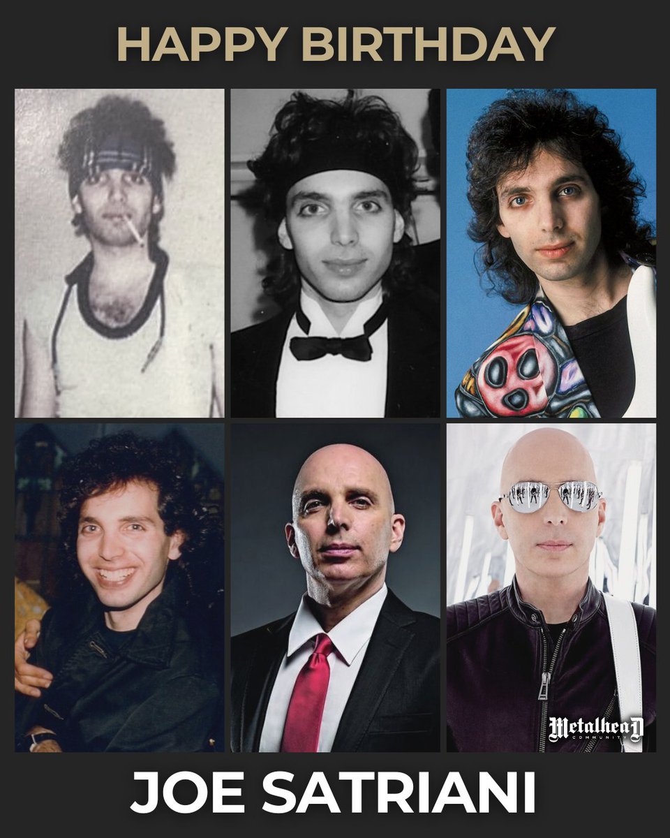 Wishing a phenomenal 67th birthday to the incomparable #JoeSatriani! His unparalleled skill and boundless creativity have made him a true icon in the world of #guitar. Here's to a year filled with more extraordinary music from this living legend!

#MetalheadCommunity