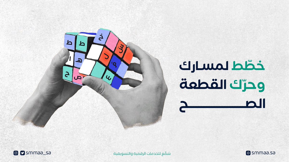 Smmaa_sa's tweet photo. يقال في علم الإستراتيجيات/التخطيط
 أن لكل حركة آثار كبيرة تُبنى عليها..
لذلك؛ خطّط لها..وحرّك القطعة الصـح!♟️

#بناء_الاستراتيجيات https://t.co/SJdFqpU9Vp