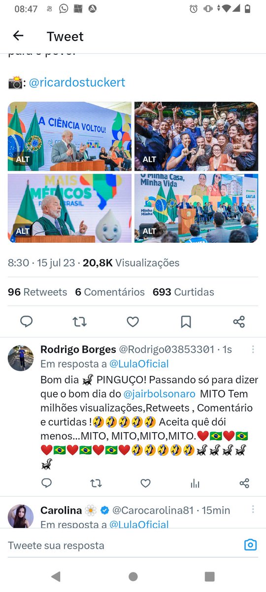 E que venha 2026 !!! @jairbolsonaro O nosso melhor presidente - O Ex mais amado do Brasil.🤣🤣🤣