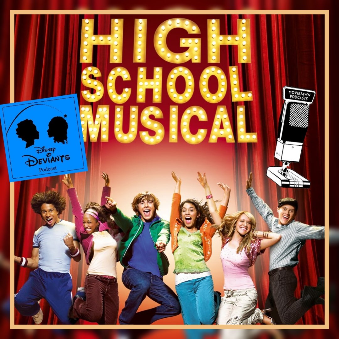 MJPodNetwork's tweet photo. The Disney Deviants return to their Disney Channel Original Movie roots discussing 2006's HIGH SCHOOL MUSICAL! Listen via @MovieJawn or anywhere you like to get podcasts! https://t.co/cRirh0UJY9
