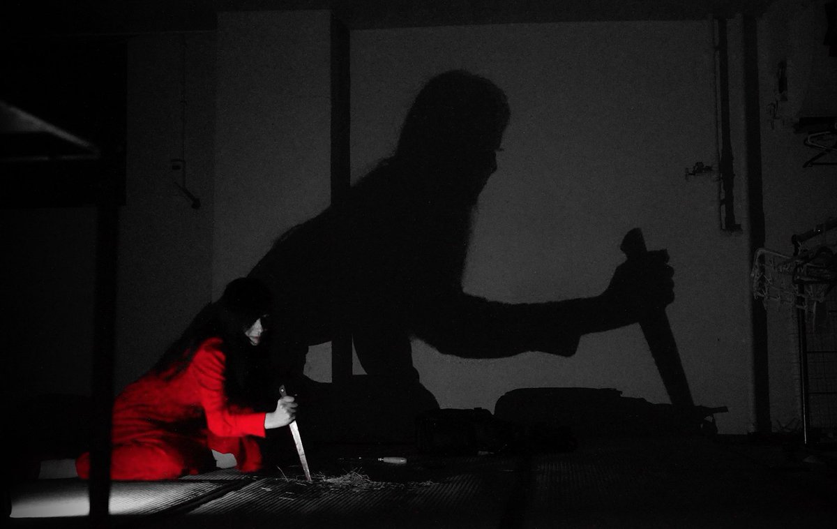 お化け屋敷「赤い女」第1期が終了いたしました。
2期は１週間後の7月23日17時〜
怖さもパワーアップして再開いたしますので、まだご体験いただいていない方、第1期をご堪能された方も是非、足をお運びください☺️

2期は8月20日（日）までやってます！