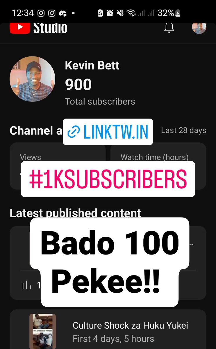 Kayvinbetoz's tweet photo. The journey continues. 900subs and counting. Appreciate the support guys.
If you haven't seen me on youtube. I do a variety of #hukuyukei content.
From UK side hustles to Visa Tutorials
https://t.co/pNT51g2Re0

KMTC kes 3500 Ruto Maandamano Sondu #KenyaMilele https://t.co/px35PgvQXy