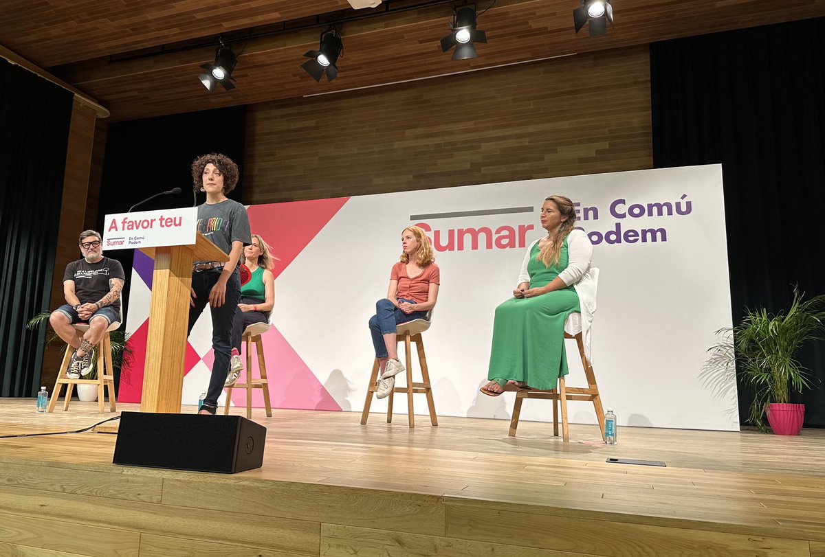 Gran acte a favor de la planificació ecològica avui a El Prat.
Som la garantia d’una vida i un entorn millor, perquè en parlem i, sobretot, actuem per fer-ho realitat.

Vota <a href="/AinaVS/">Aina Vidal Sáez 🔻</a> i fem a <a href="/Yolanda_Diaz_/">Yolanda Díaz</a> Presidenta!

Aquest 23J el vot a favor teu és el vot a Sumar En Comú Podem.