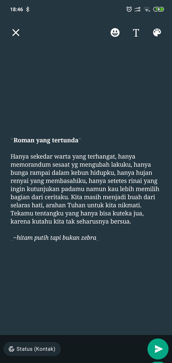 avanvarooq's tweet photo. Pengennya diketik, tapi algoritma Twitter berkata lain. https://t.co/W48susZOqC