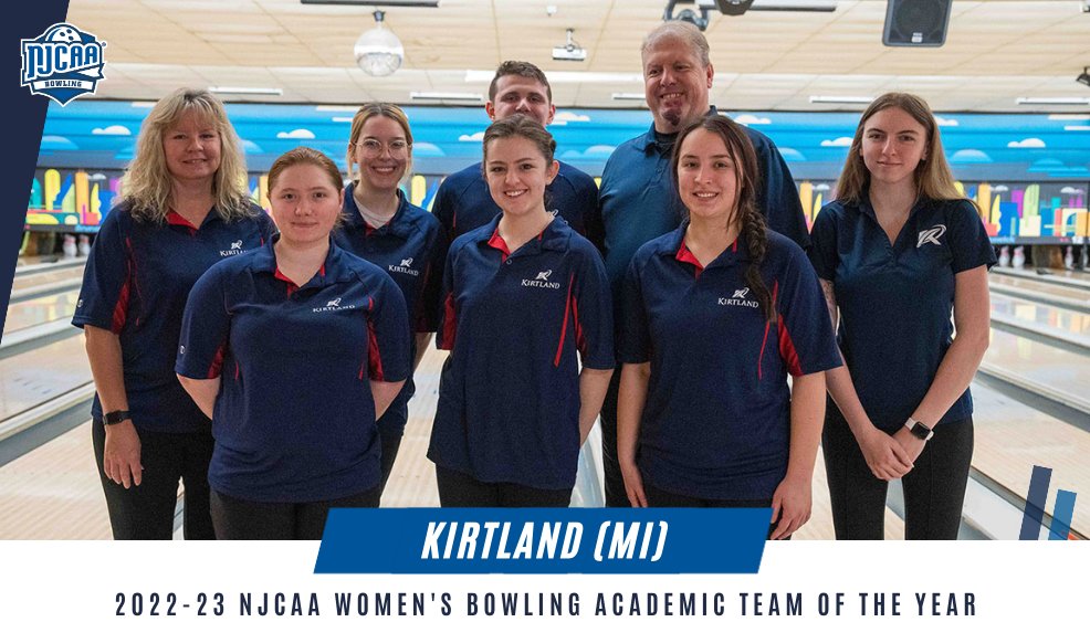 𝟯.𝟲𝟬 @KirtlandCC has been named the 2022-23 #NJCAABowling Women's Academic Team of the Year! Full release | njcaa.org/general/2022-2…