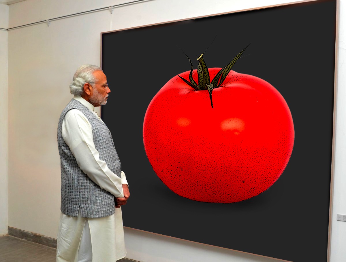 AASHU_NSUI's tweet photo. Artwork: Nirmala Sitharaman https://t.co/nsBafV55oz