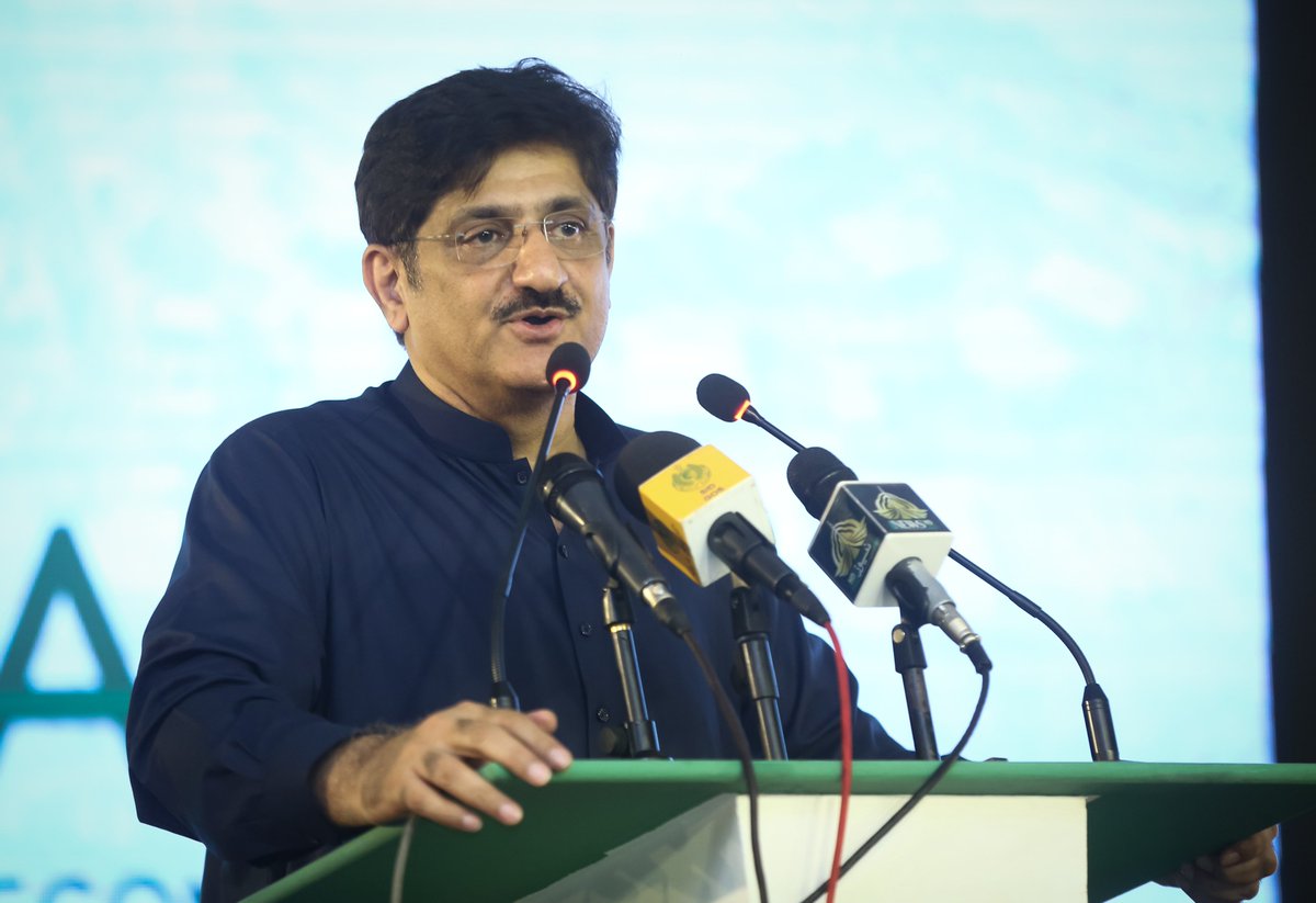 Honourable Chief Minister Sindh, Syed Murad Ali Shah delivers an inspiring address at the groundbreaking ceremony of Dhabeji SEZ, charting the course towards a prosperous future for Sindh.

#DhabejiSEZ #UltimateGameChanger #GatewayToProsperity #economygrowth #BadarExpoSolutions