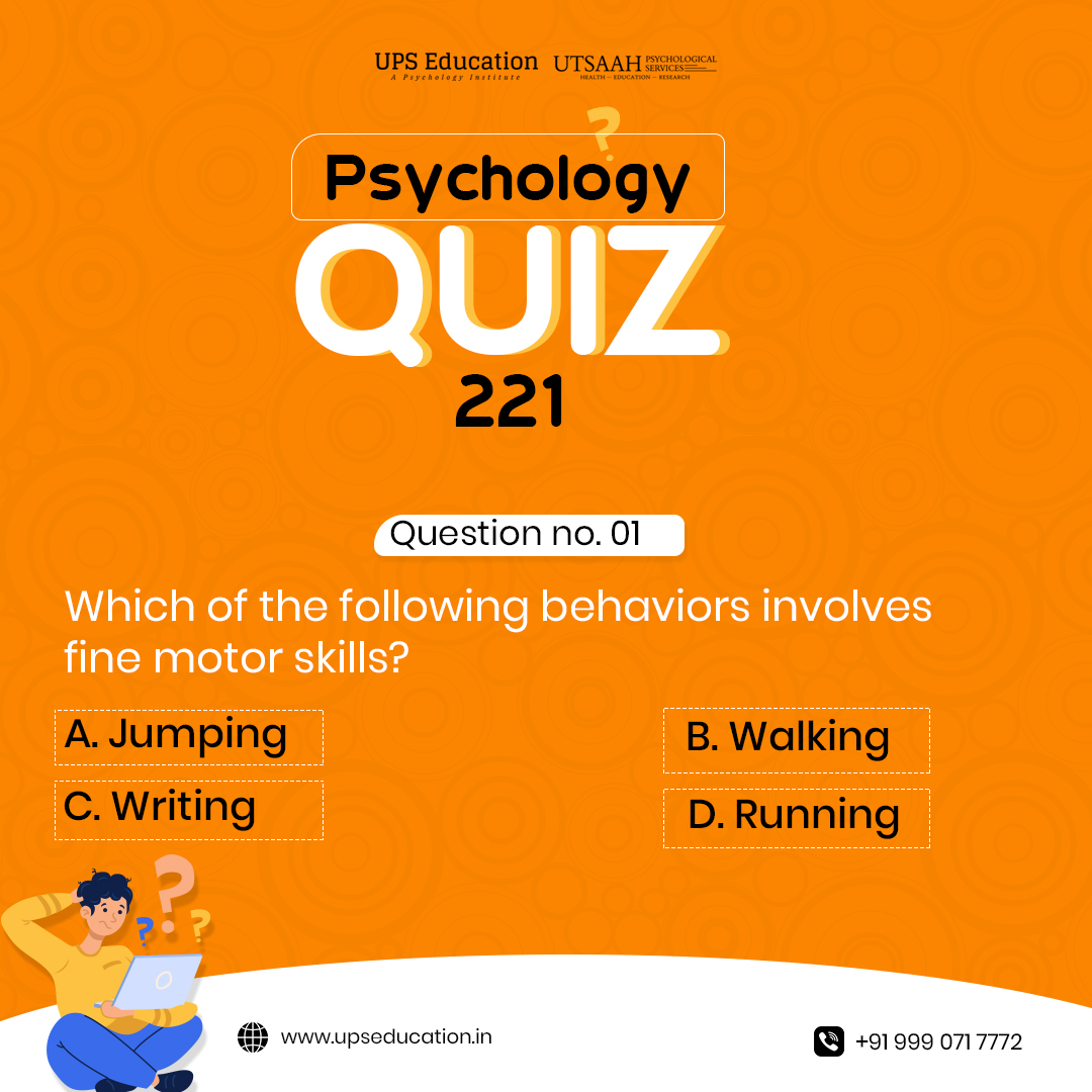 Psychology Quiz - 221
Questions 01 and 02

The answer to these questions will be provided in the slides on the next day. Don't forget to participate in the weekly quiz next Friday.

Let us know your doubts and queries in the comments section.

#psychology #psychologist… https://t.co/5MfV8v9OFS https://t.co/BXoDSUanoE