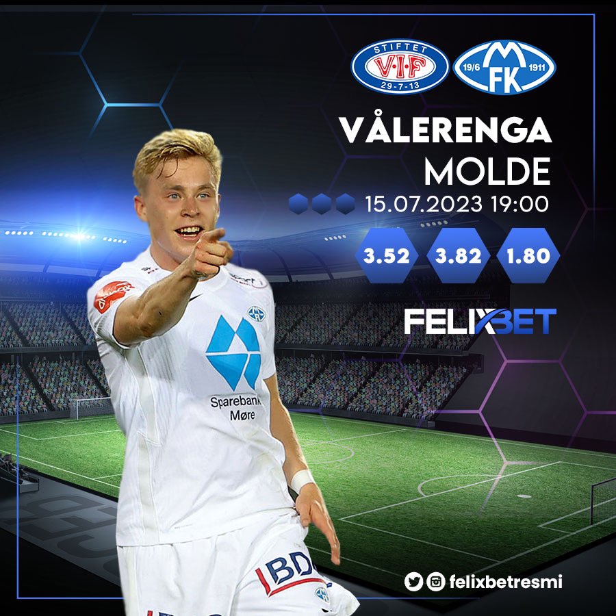 🔷 GÜNÜN KARŞILAŞMASI 🔷

VALERENGA ♦️ MOLDE

#Valerenga #Molde #Felixbet