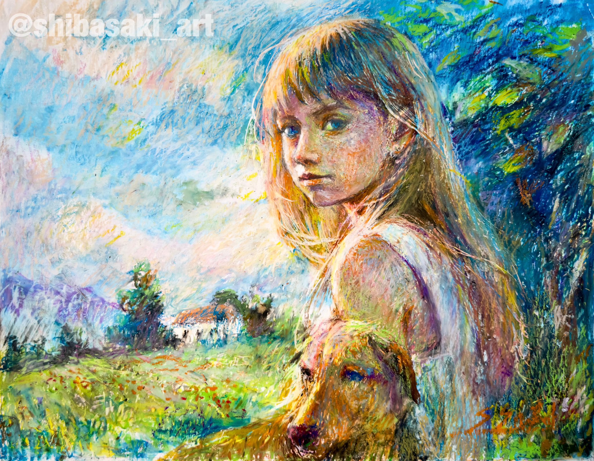 Watercolor by Shibasaki🎨柴崎春通 on X: 