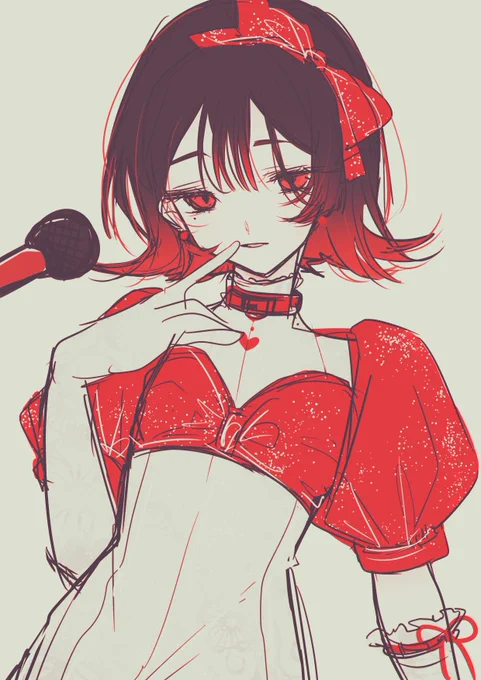 ふと一昔前のアイドルっぽい子(?)っていいな、と。
