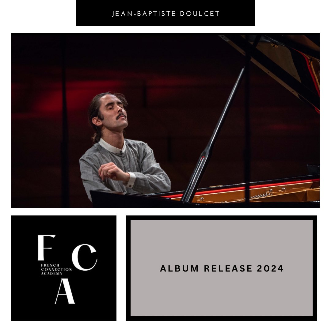 💡Co-founder of international summer academy Jean-Baptiste Doulcet announces his 2024 album release💡 After a successful first edition of the French Connection Academy, Jean-Baptiste Doulcet records for his 2024 album release in Poissy. See link in bio for more information!