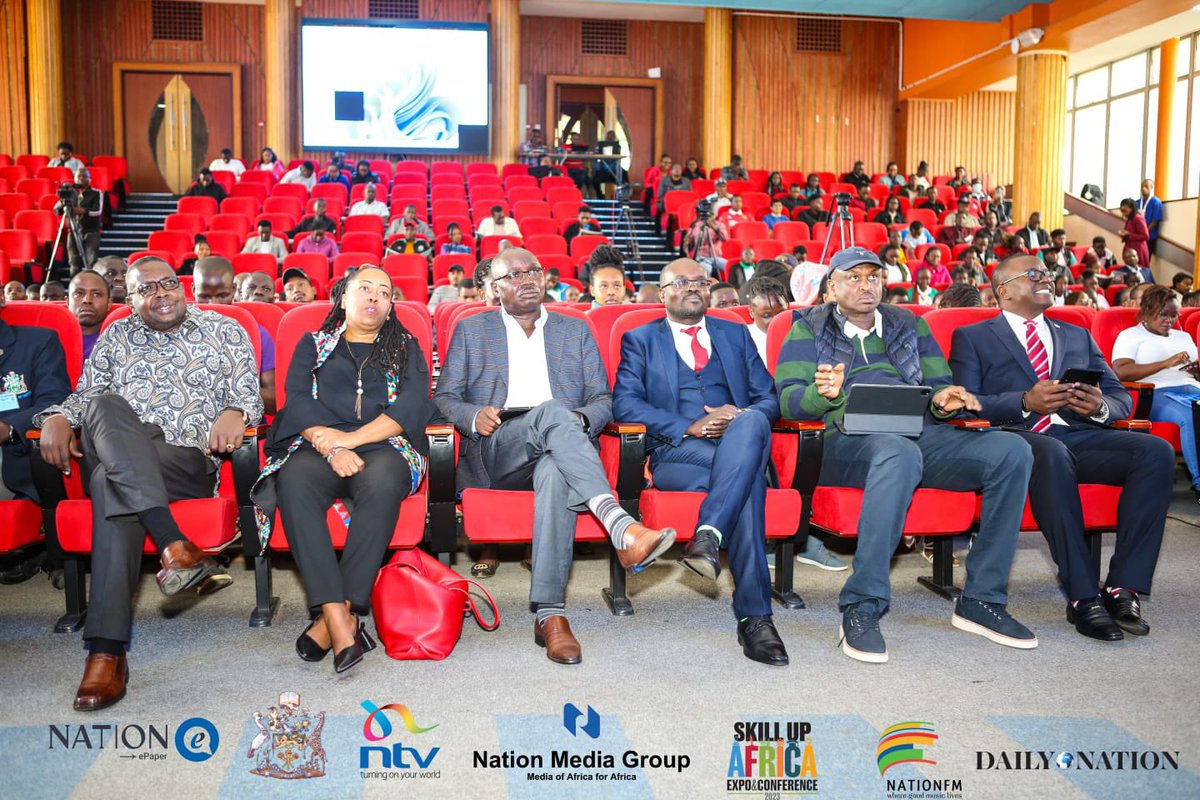 COTU_K's tweet photo. COTU (K) greatly resonates with the fact that teachers, trainers, and youth need skilling, reskilling, and upskilling so as to have a transformative future. Bro. Ernest Nadome, today, joined other social partners in marking the World Youth Skill Day at the University of Nairobi. https://t.co/vyB9iXlVe2