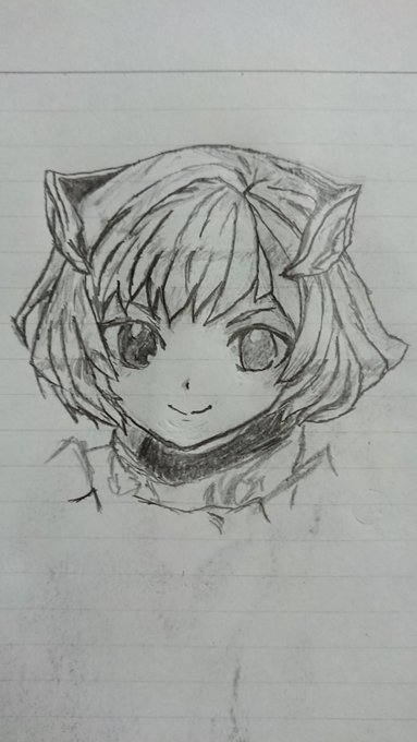 #ネットに上げた最古の作品と最新の作品 
初めて描いた模写 