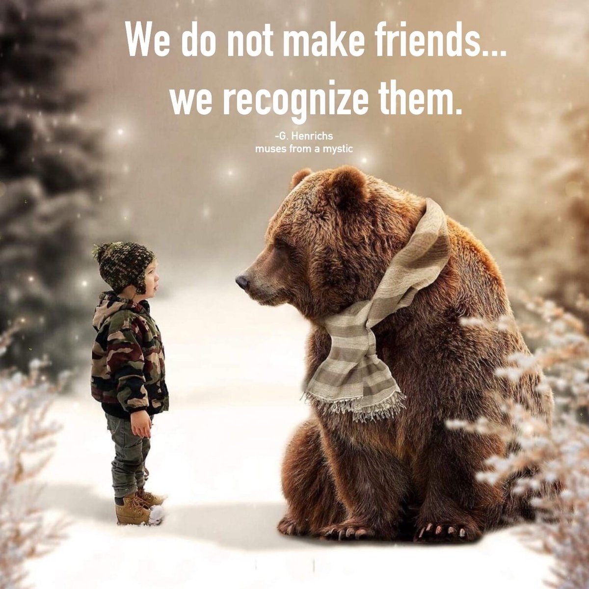 We do not make friends...we recognize them. - G. Henrichs ~ Friendship is an energy resonance…a vibe recognition of a kindred spirit. ~ #Friendship #KindredSpirits