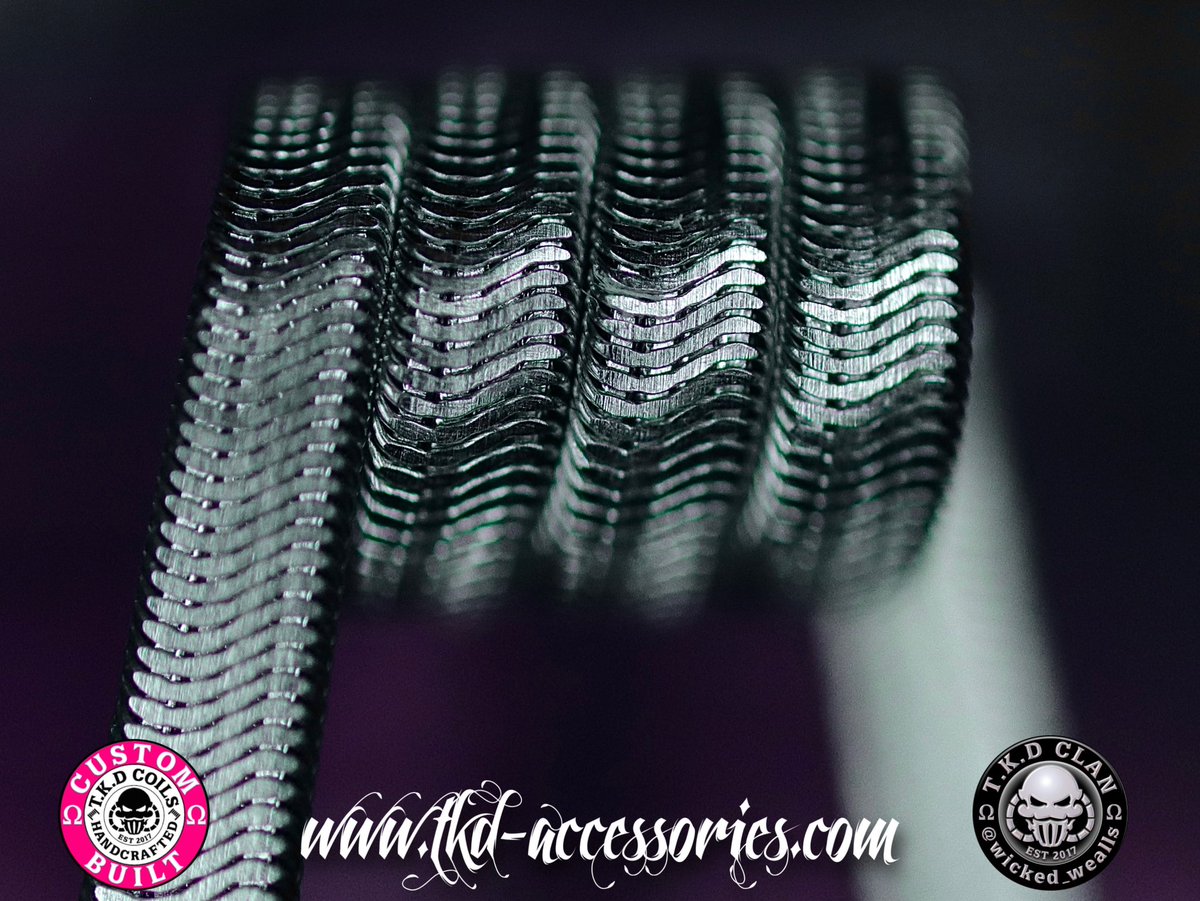 OG 4 Cores beautifully handcrafted by Danny Tkdcoils from The Kilted Devils Coils

Not only functional coils but they are built to deliver flavour and also longevity, meaning you get the very best of both worlds

Use code: WKD

If your visiting the website😉