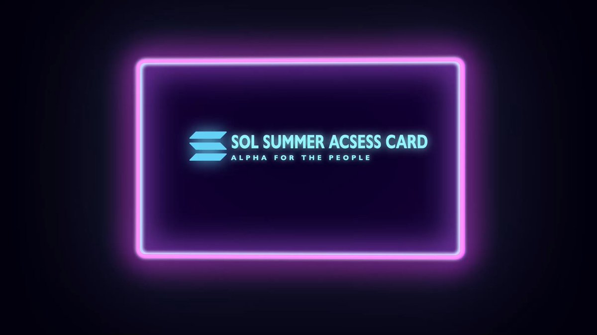 SSAC_AI's tweet photo. Join a thriving NFT community with Sol Summer Access Card. Engage with Solana traders, artists, and enthusiasts in a supportive environment. #SolSummerAccessCard #NFTCommunity #SolanaNFT #SolanaCommunity #SSAC #NFT #NFTCollection #Solana #CryptoCommunityBuilding https://t.co/W95lHIrX3n
