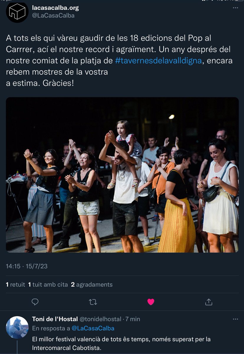 si ho diu <a href="/tonidelhostal/">Mr. X</a> per alguna cosa serà... ( <a href="/LaCasaCalba/">LaCasaCalba</a> )