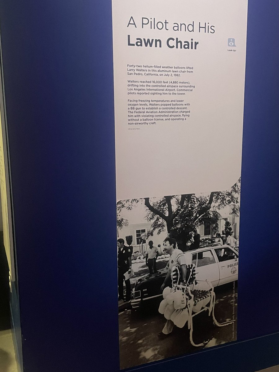 The family visited <a href="/airandspace/">National Air and Space Museum</a> this week and I totally remember this, and it had all of is immediately laughing.